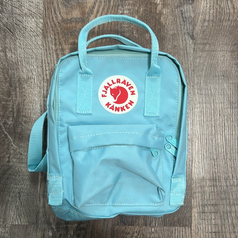Fjallraven Kanken Mini Backpack Aqua Blue
